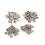 Metal Snap Buttons 12.5mm Silver 3 pcs 3