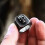 Phantom Skull Ring, roestvrijstalen herenzegelring - 11 5
