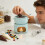 Ceramic Fondue Mug with Candle Holder 1 pc 6