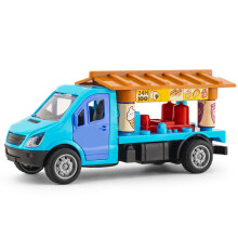 Snack-Themed Push Toy Car for Kids – Durable Plastic,