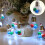 Battery Operated Christmas Light String 2M LED Filigree 1