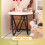 Mini side table white wood 1 piece 4