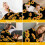 Sunflower Throw Blanket Black 50 x 60 inches 6