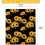 Sunflower Throw Blanket Black 50 x 60 inches 3