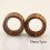 Houten oordopjes/fleshtunnel-expanders 14 mm 3