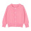 Girls Uniform Sweater Casual Round Neck Button Front 3