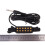 Black Plastic Guitar Sound Amplifier for 38-41 inch 7