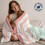 Flannel Fleece Throw Blanket Pink Sage Green Gradient 5