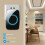 Wireless Doorbell Set with 2 Transmitters and 3 Receivers 4