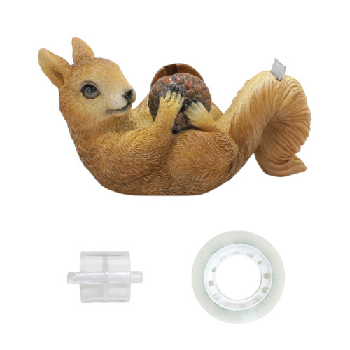 Squirrel-Shaped Tape Dispenser for Clear Tape 1
