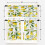 Lemon Fruit Kitchen Curtains Set of 3 52x24 Inch 4