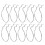 Black Pegboard Accessories Set 12 Pieces 8