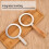 Stainless Steel Baking Cup Ring with Wooden Handle 1pc 8