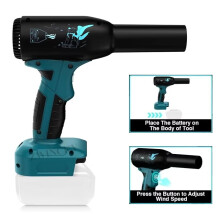 Jet Dry Mini Blower 18V Makita Battery Compatible 500W