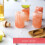Tequila-Shotgläser mit Wasserflasche, Set, Rosa 5