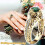 Simulated Emerald Green Zircon Ring Women Size 9 2