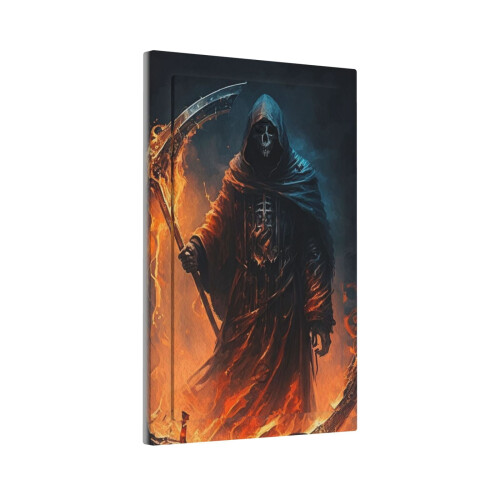 Grim Reaper On Fire Light Switch Cover 1-Gang 2