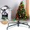 All-Metal Folding Christmas Tree Stand Heavy Duty 8ft 50lbs 2