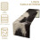 Cowhide Table Runner Black White 13x70in 3
