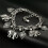 Sterling Silver Elephant Charm Bracelet 9 inches 2