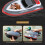 Remote Control Duck Speedboat Toy Green-Headed 2.4G 4