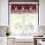 Chef Kitchen Curtain Set Buffalo Check 3-Pc 52x18 Inch 3