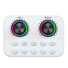 Professional Live Sound Card Podcast Equipment Sound Audio Studio Recording Live Broadcast DJ Device for Music Live