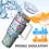 Bicchiere termico Bohemia da 40 oz con manico e coperchio 2