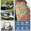 Paisley Mikrofaser-Golfwagen-Sitzbezug 51" x 31" 7