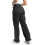 Calça Cargo Feminina de Algodão, Corte Relaxado, Verde, 6 Bolsos 8