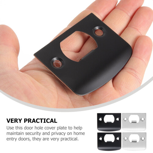 Door Strike Plate Stainless Steel 4 Pcs 1