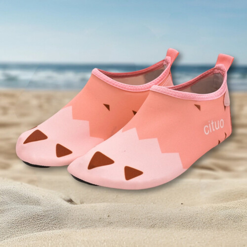 Kids Water Shoes Orange Size 5-5.5 Quick-Drying 1