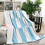 Sage Green Checkered Throw Blanket Soft Warm 50x60in 2