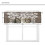 Farmhouse Kitchen Valance Rustic Daisy Floral 1 Panel 55x18 4