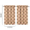 Plaid Pumpkin Tier Curtains Autumn Maple Design 2 Pack 4