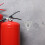 Fire Extinguisher Bracket Metal Silver 5 Pieces 4