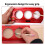 Plastic Punching Hole Fixing Clamp - Balance Locator Measuring Tool for Drilling(Durable,Adjustable) 5