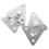 Fire Extinguisher Bracket Metal Silver 5 Pieces 2