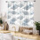 Nautical Starfish Curtains Blue Coral Beach Theme 2 Panels 2