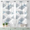 Nautical Starfish Curtains Blue Coral Beach Theme 2 Panels 3