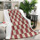 Flannel Throw Blanket Checkerboard Pattern 50x60 Black 2