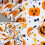 Halloween Throw Blanket Autumn Leaves Design One Size 6