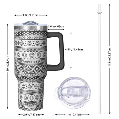 Ποτήρι Bohemia 40oz από ανοξείδωτο ατσάλι με μόνωση κενού αέρος 2