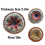 Round sofa cushion soft throw pillow 18 inch 7