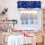 Christmas Snowflake Valance Blue Sparkle 54x18 in 8