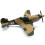 P40 Fighter Model Airplane 1:72 Scale with Display Stand 5
