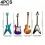 Electric Guitar Fridge Magnets 4 Pieces 7