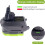 Dyson Battery Adapter for DC62 DC59 DC61 DC72 SV03 SV04 7