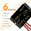 Ρυθμιστής φόρτισης ηλιακού 12V/24V PWM10A Αδιάβροχος με LED 7