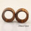 Houten oordopjes/fleshtunnel-expanders 14 mm 7